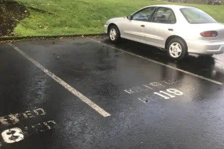 Parking space in Issaquah, WA