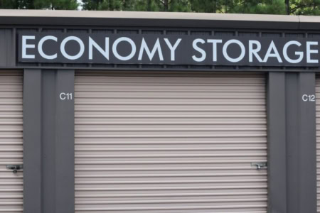 Furniture storage at Economy Storage in Raleigh NC