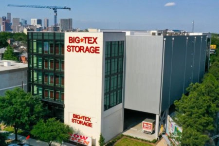 Storage space at Big Tex Storage in Houston TX