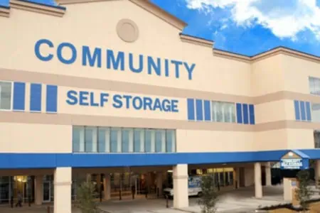 Storage facility Community Self Storage in Houston, TX