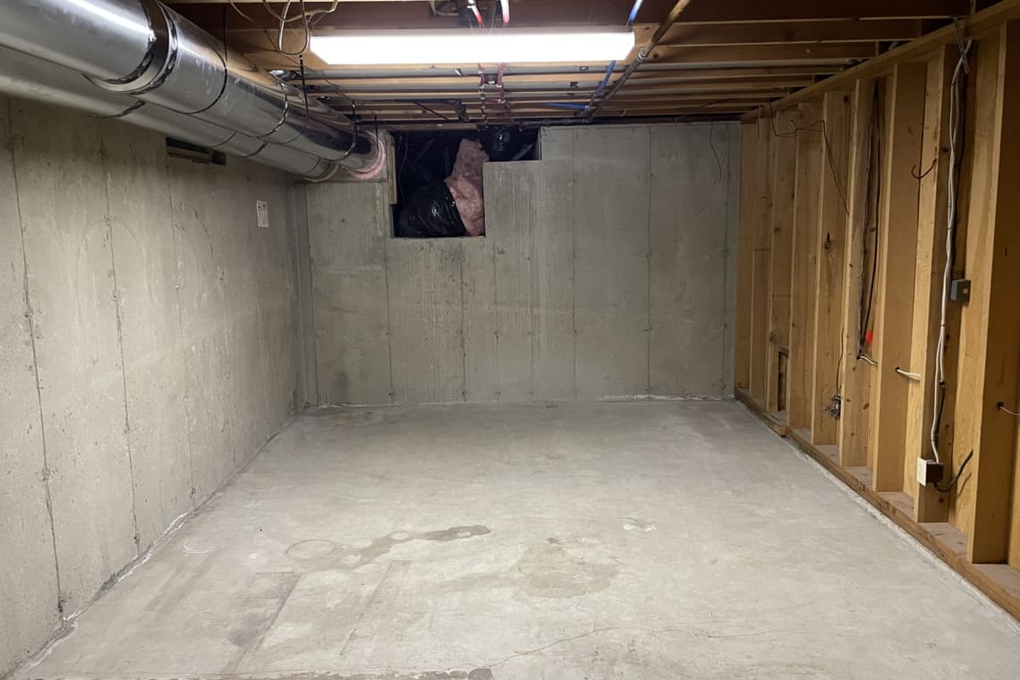 Basement climatecontrolled storage space in Lakewood PeerStorage