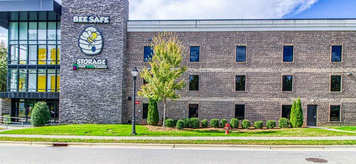 Climate controlled storage at Bee Safe Storage in Raleigh, NC