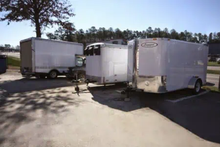 Storage space at Secure Care Self Storage in Raleigh, North Carolina