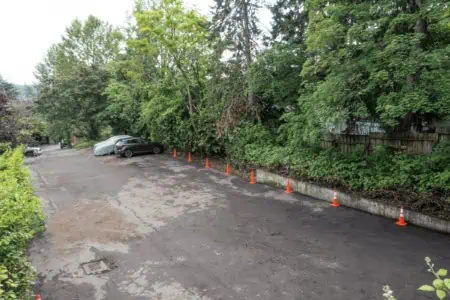 Parking space for SeaTac Airport