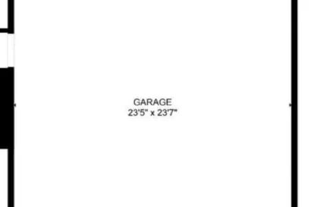 500 square feet 2 car garage w/keypad and camera 