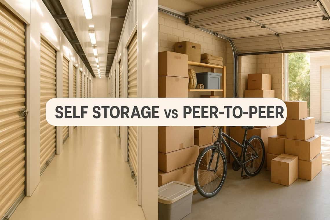 Self Storage vs Peer-to-Peer: Complete Guide