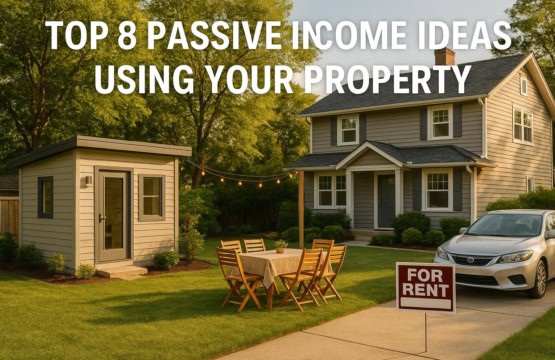 Top 8 Passive Income Ideas Using Your Property