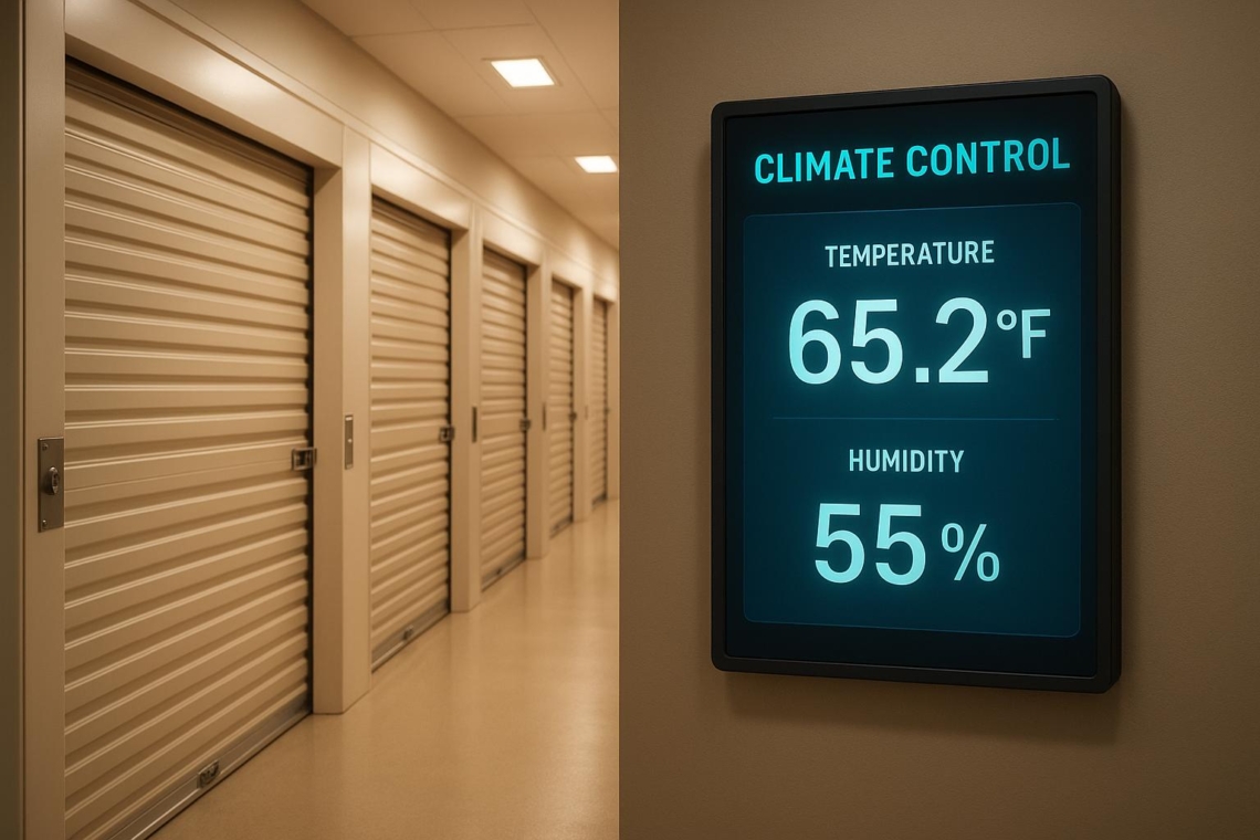 Real-Time Monitoring for Climate-Controlled Storage