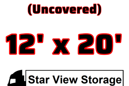 Outdoor Storage 12'x20'