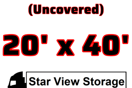 Outdoor Storage 20'x40'